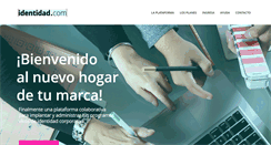 Desktop Screenshot of identidad.com